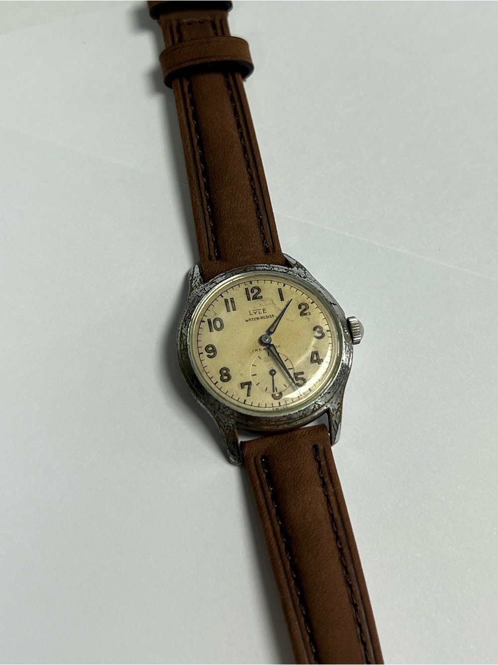 Vintage 1960s Manual Wind Lyle Wrist Watch